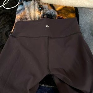 Wunder under lululemon leggings size 8 color black